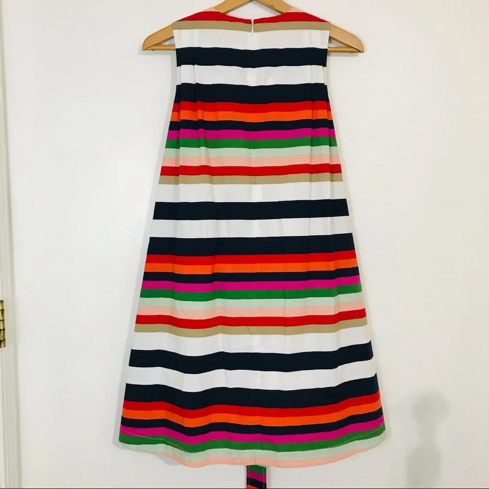Kate Spade Saturday Striped Trapeze Dress XS